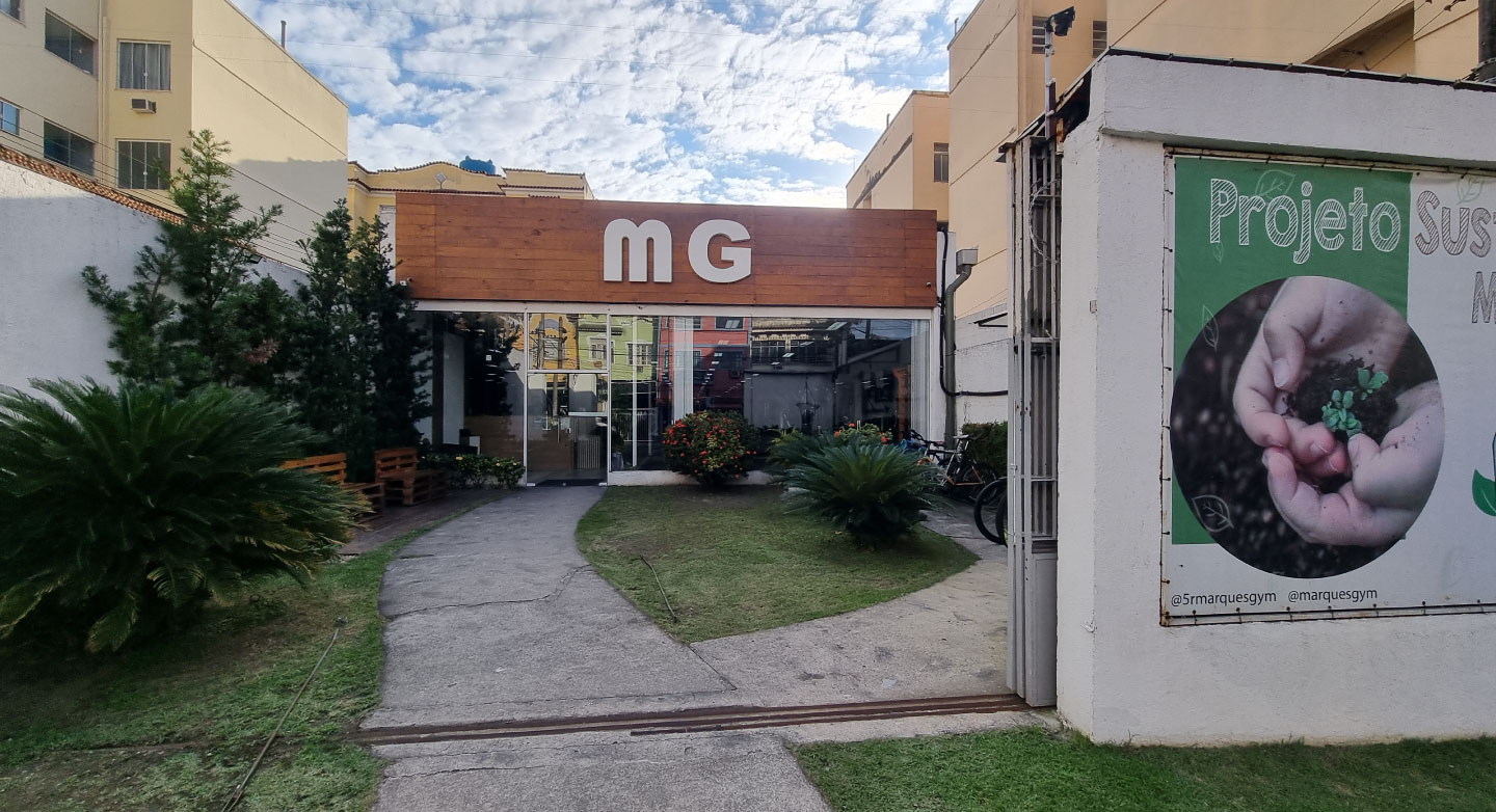 Estrutura da Marques Gym