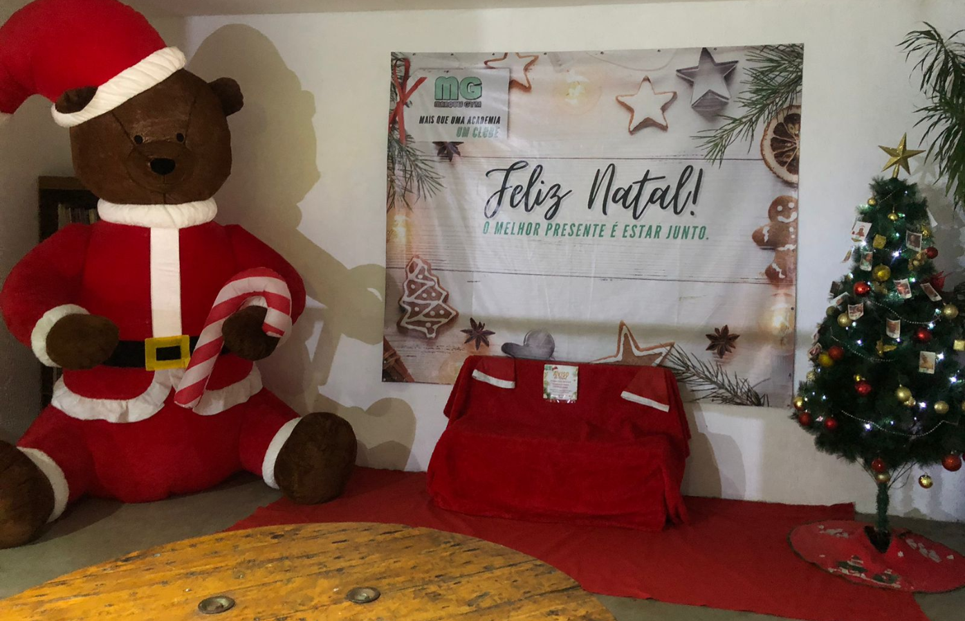 Espaço Lounge da Marques Gym