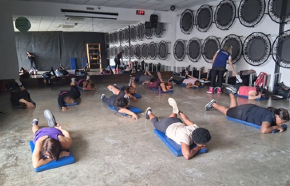 Aulas de ginástica na Marques Gym